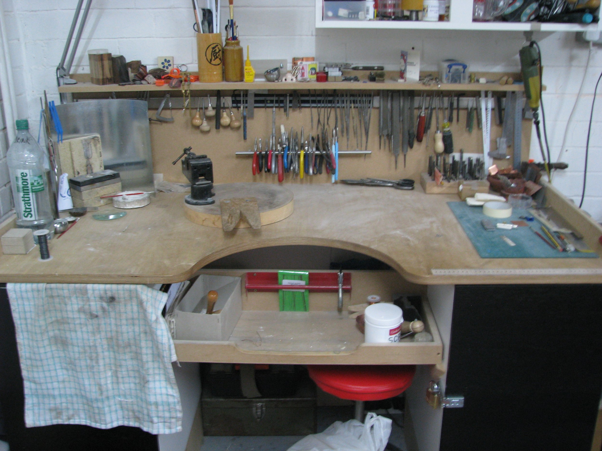 Studio 2 - Jewellers bench