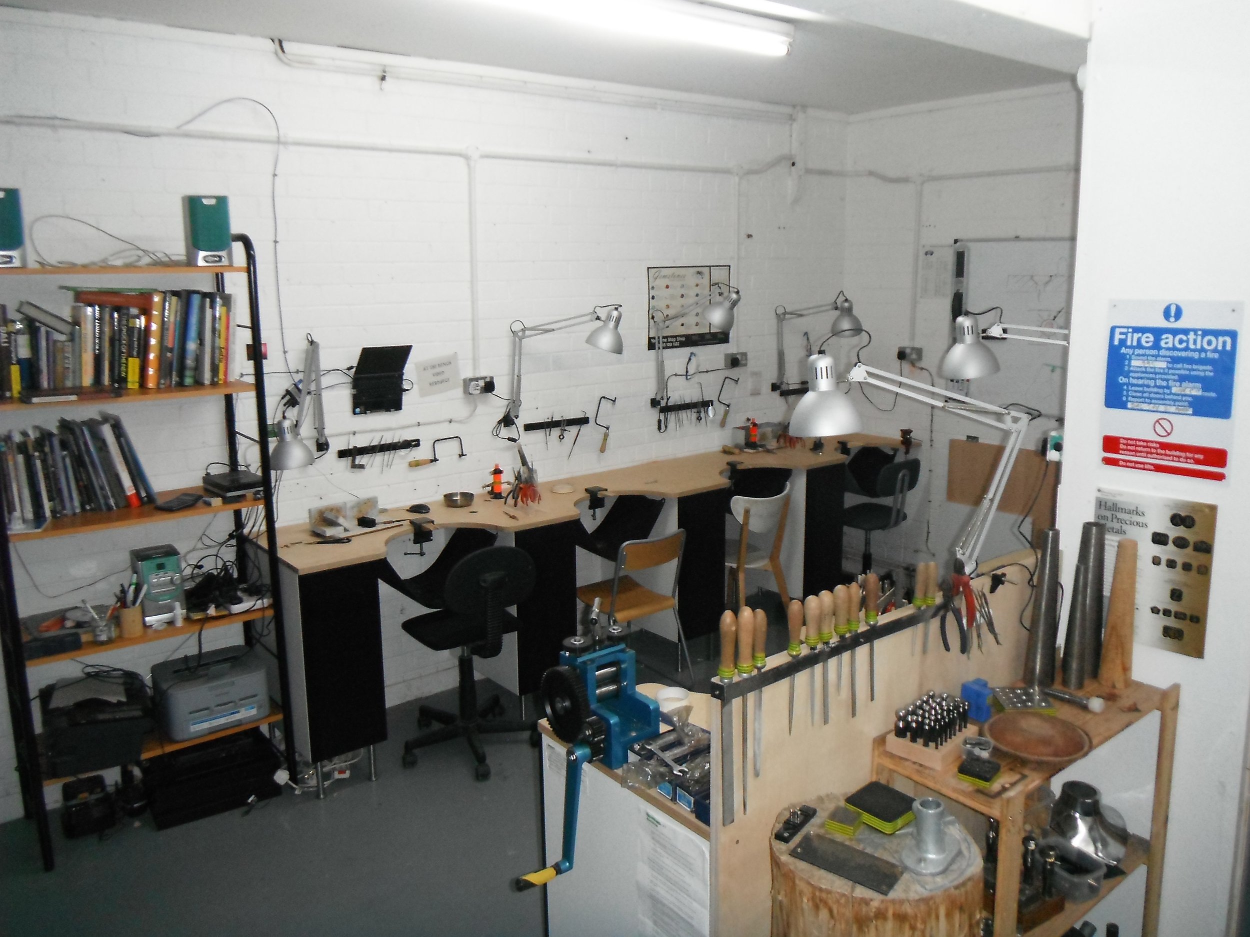  Main workshop - makers benches 