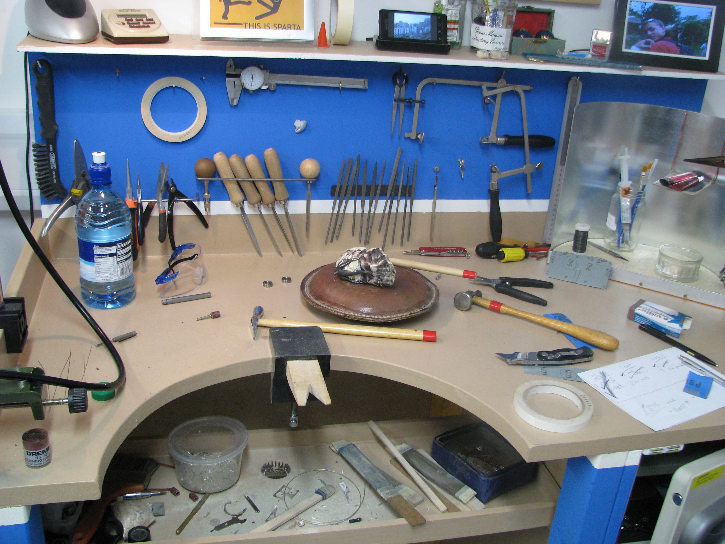 Studio 1 - Jewellers bench