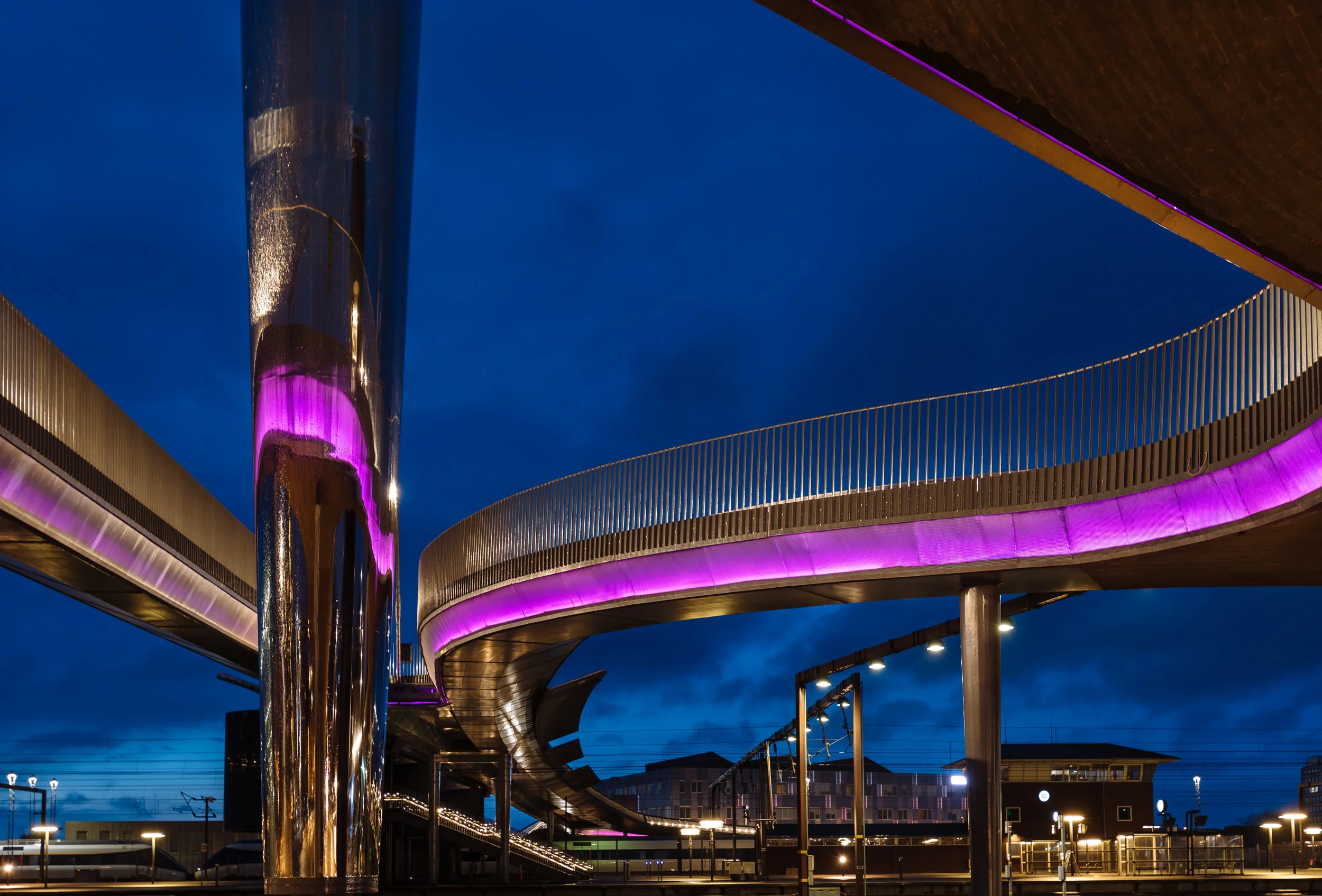 The City bridge (Byens bro) in Odense, Denmark