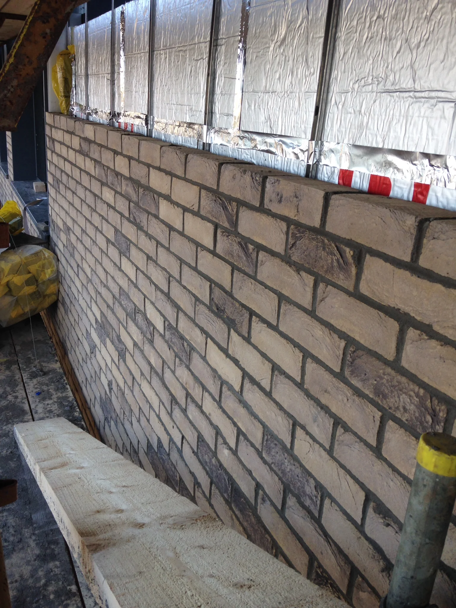 Perfectly Level Brickwork