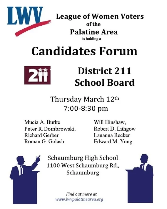 League of Women Voters Candidate Forum