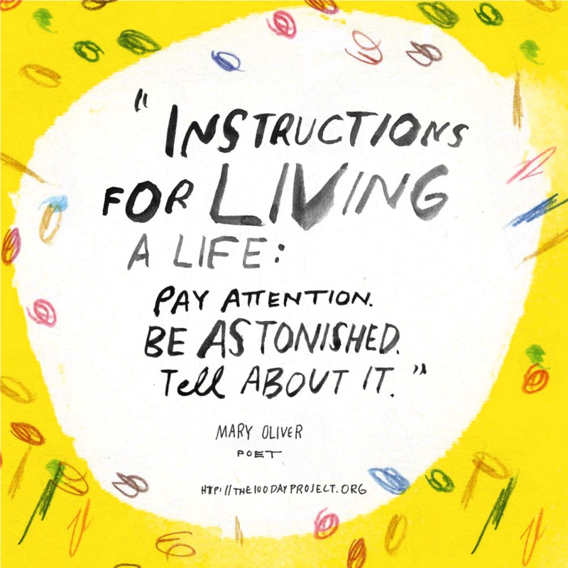Art by Elle Luna, one of The100Day founders (find her on IG @elleluna)