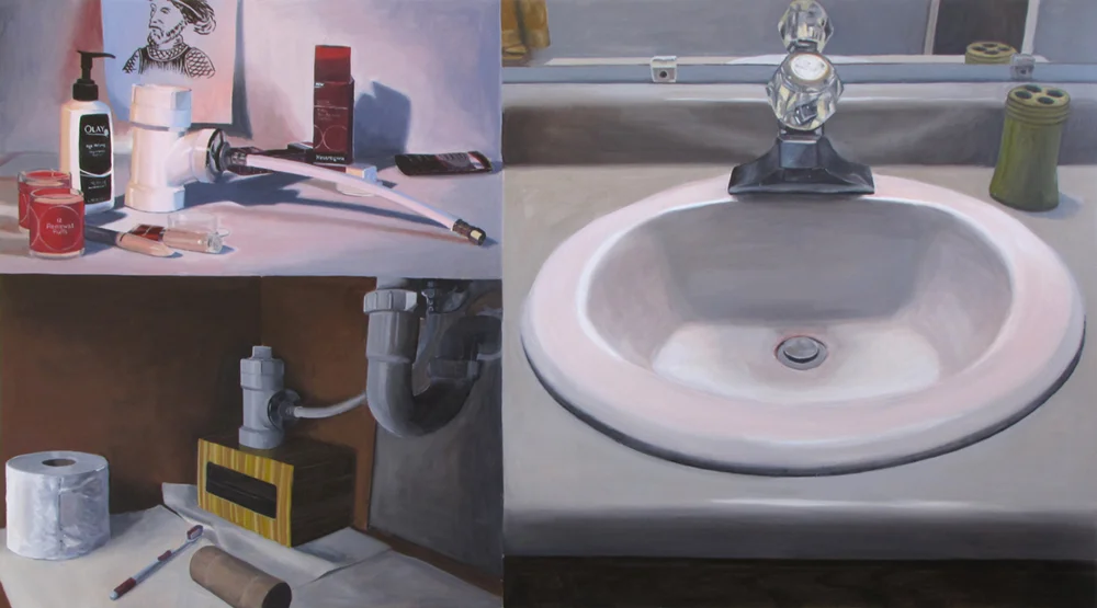 Fountain of Youth Oil on panel
