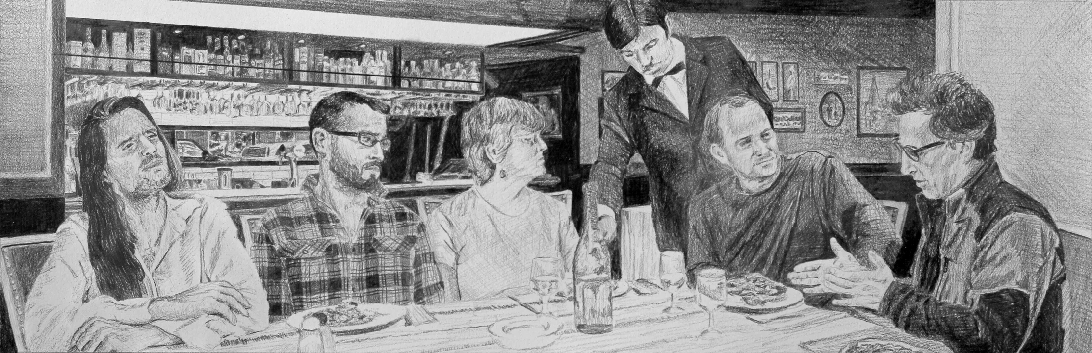 Art Discussion Ep 4 Scene 2 Graphite on paper