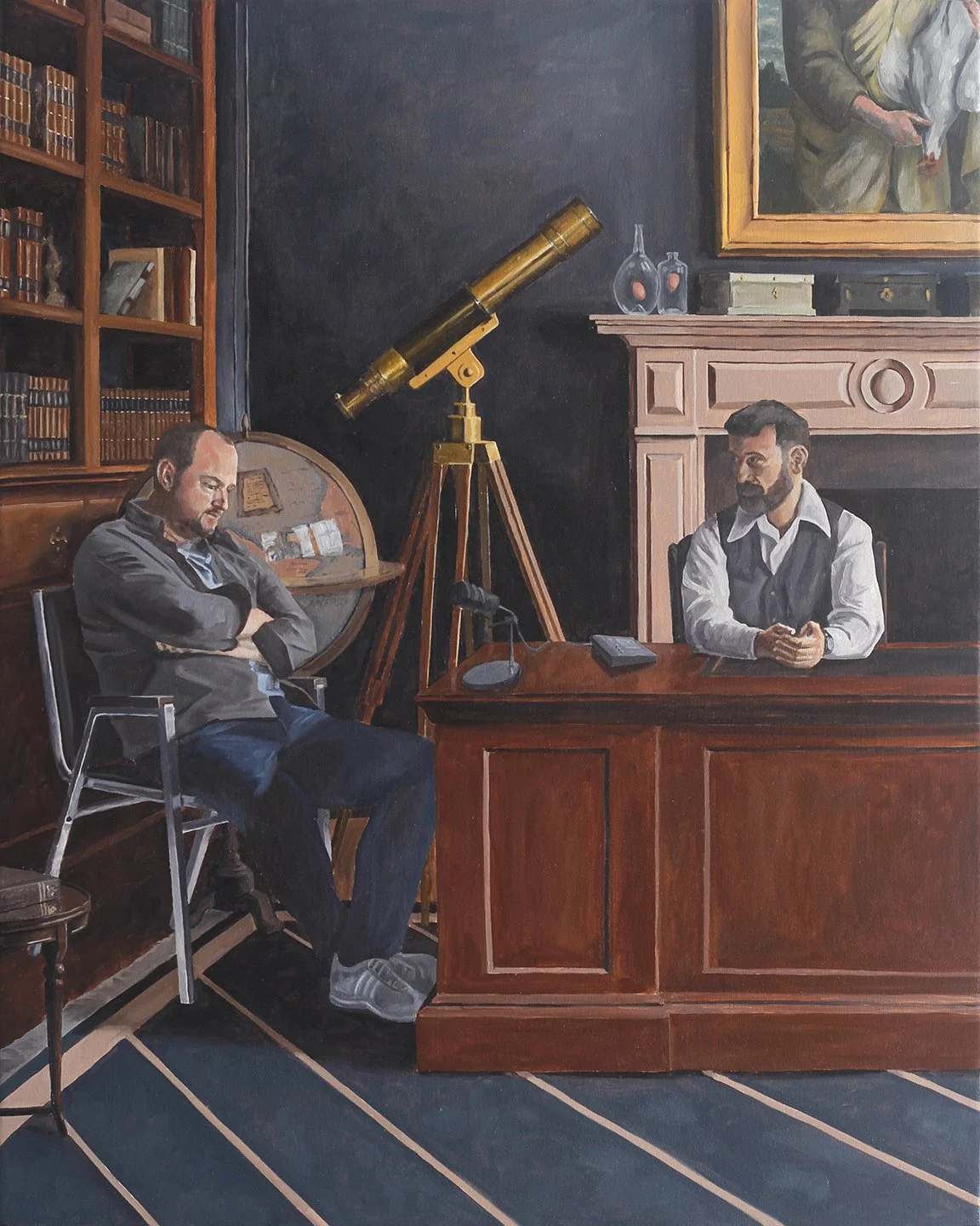  The Confession  32”x40” Oil on canvas 