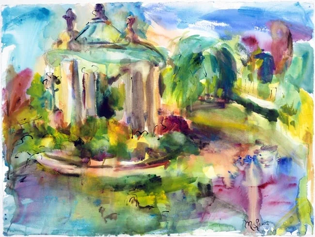 Fall Light in Forest Park