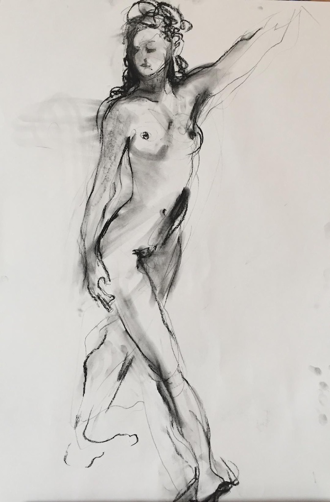 Dancer in Charcoal