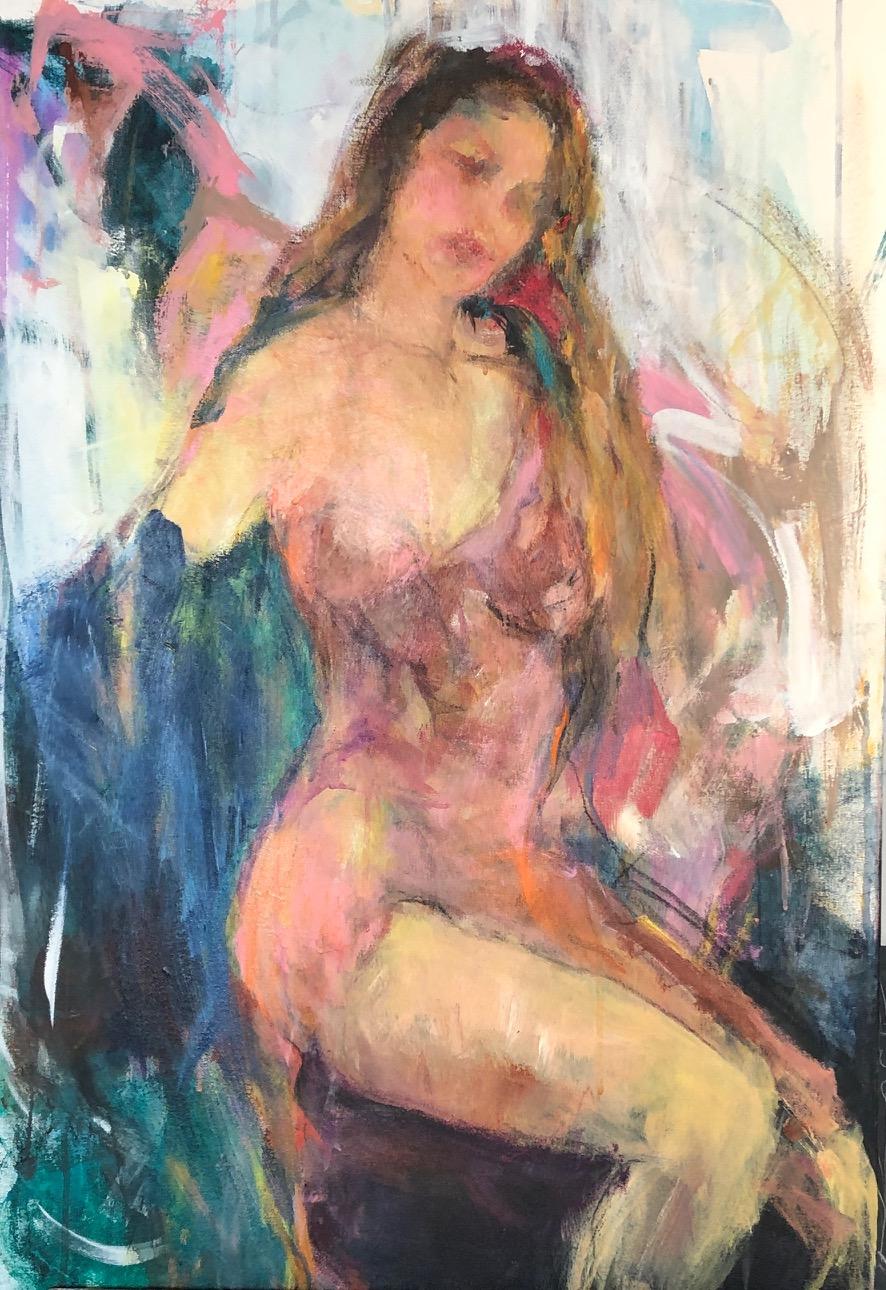 Woman in Pink Hues