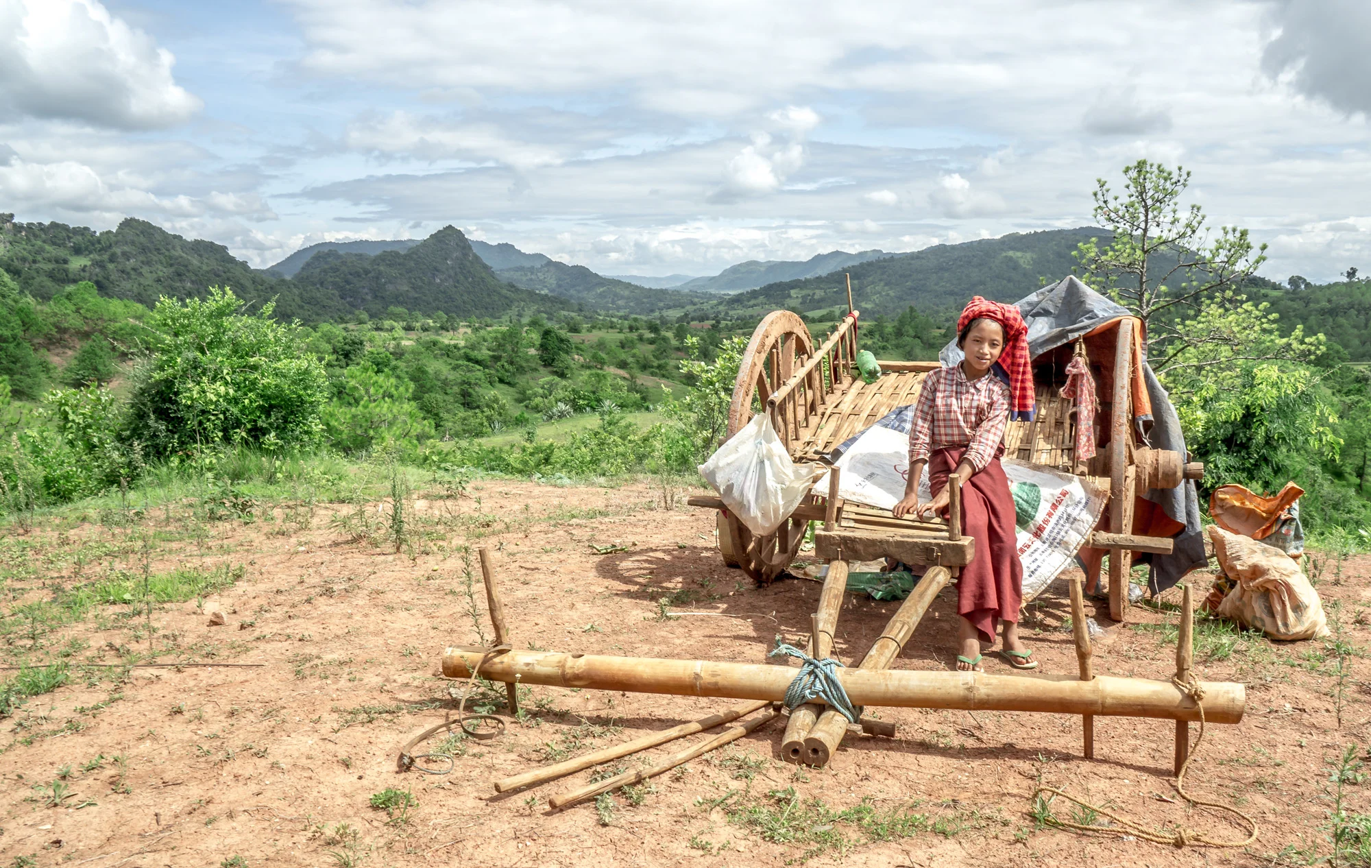 Myanmar - mountains of Taunggyi