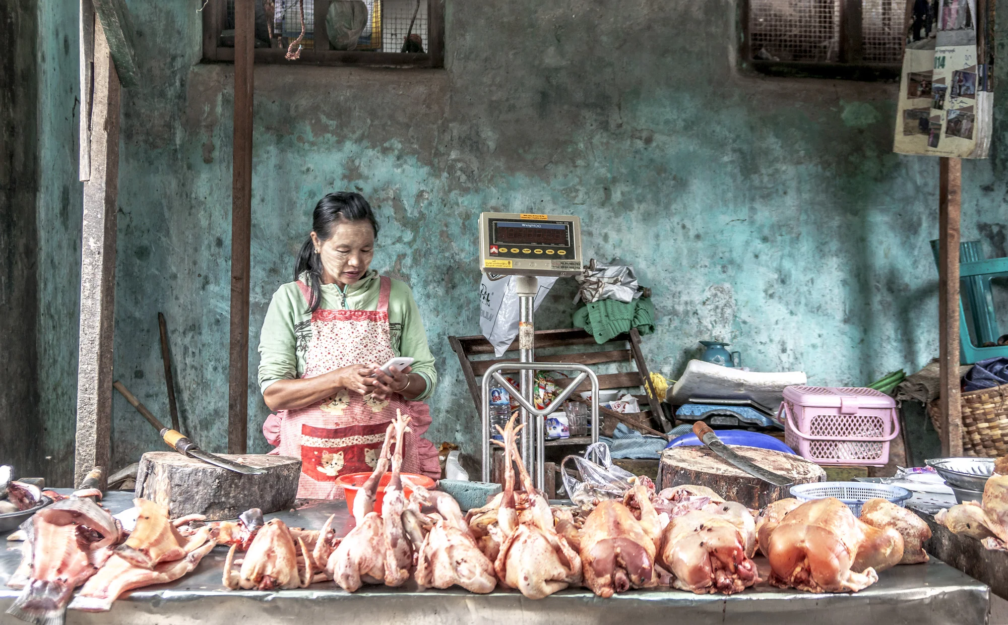 Myanmar - Butcheress
