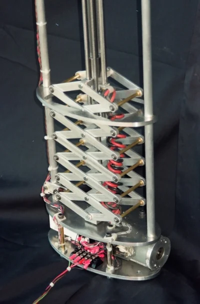  Mechanical detail, extension / retraction mechanism. 