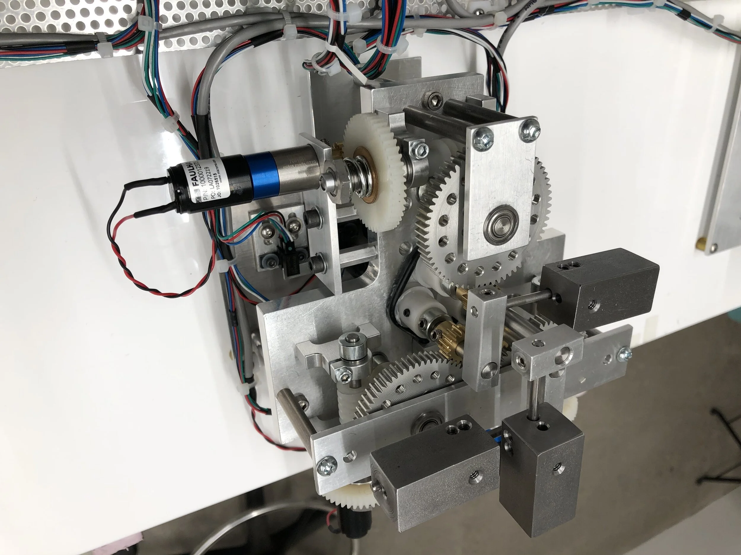  Three arm mechanism.  