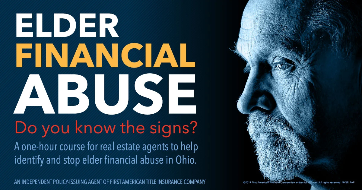 Do you know the signs? Elder Financial Abuse CE Course