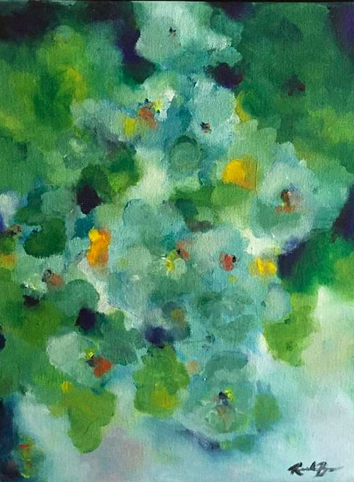 teal in bloom 1
