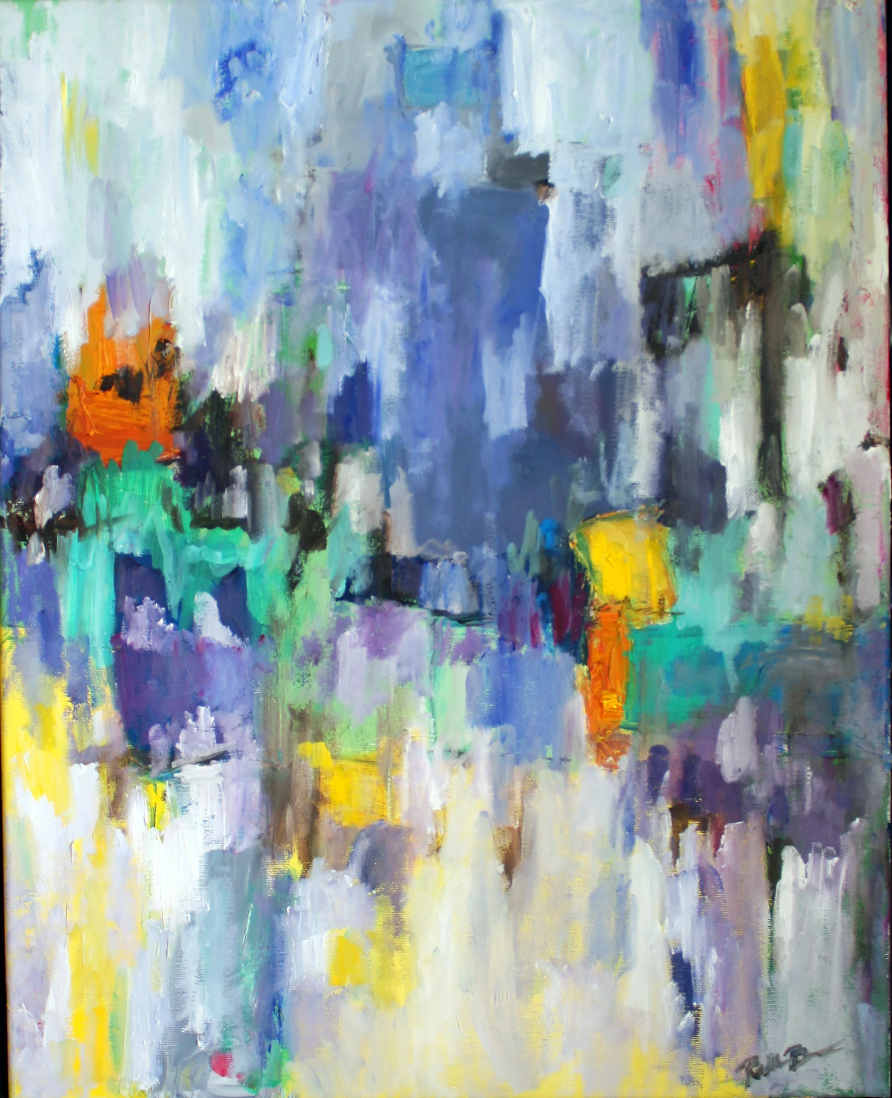 through new territory