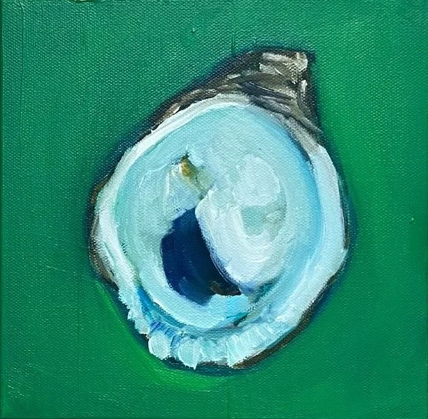 on green