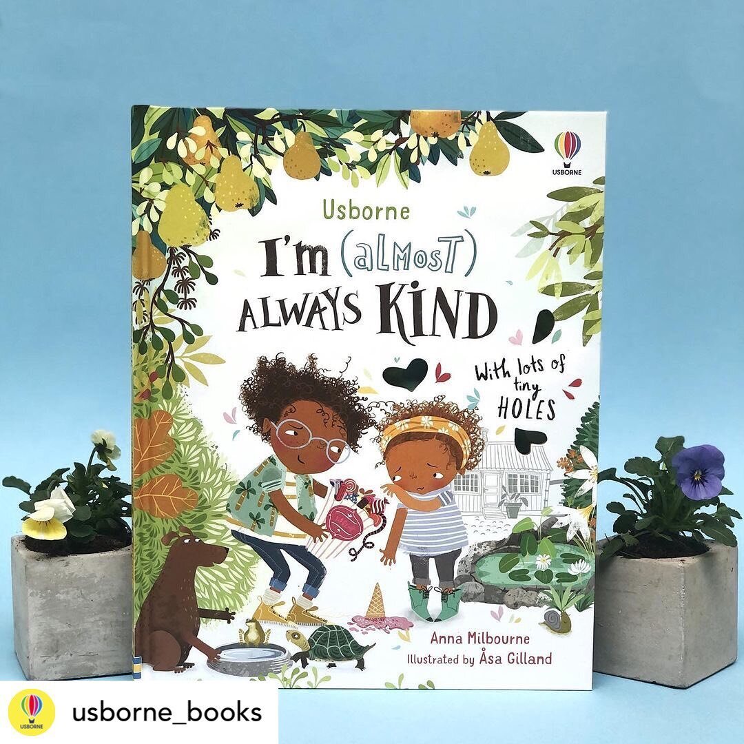 Yay, I am so excited about #Imalmostalwayskind by the talented Anna Milbourne being launched today! Thanks to the wonderful team @usborne_books and my lovely agent @lillarogers. Posted @withregram &bull; @usborne_books &quot;Being kind is super impor