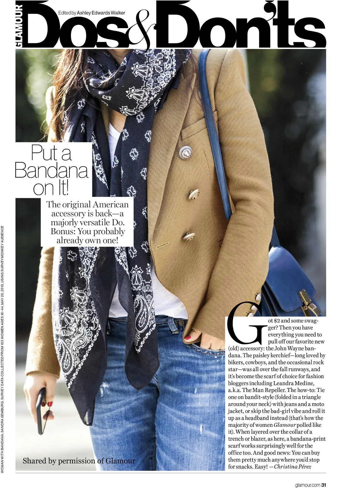 Glamour, August 2015