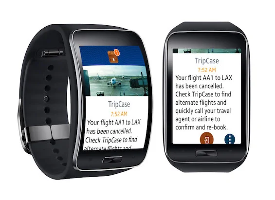 A travel management company's dream come true: TripCase is among the first Smartwatch travel apps