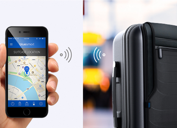 A suitcase as smart as your phone