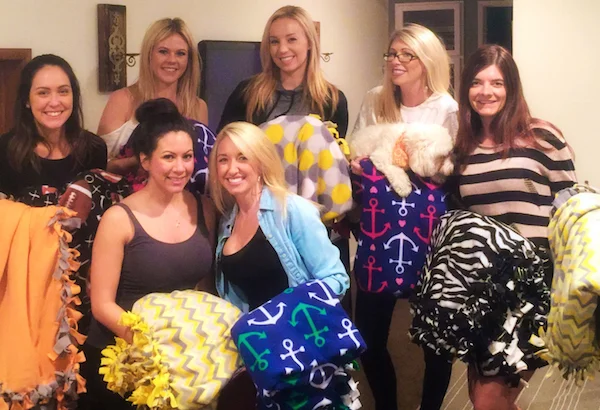 Cadence Turns 20: Homemade Blankets for Nursing Homes