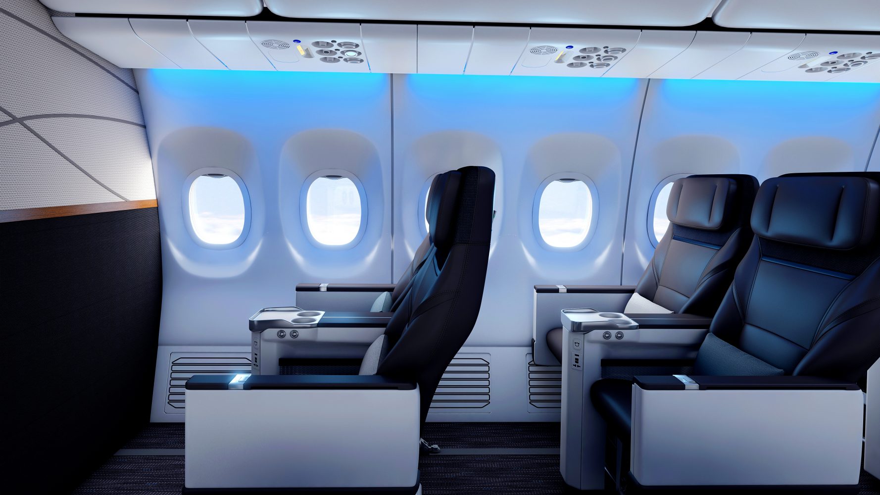 The new First Class look.