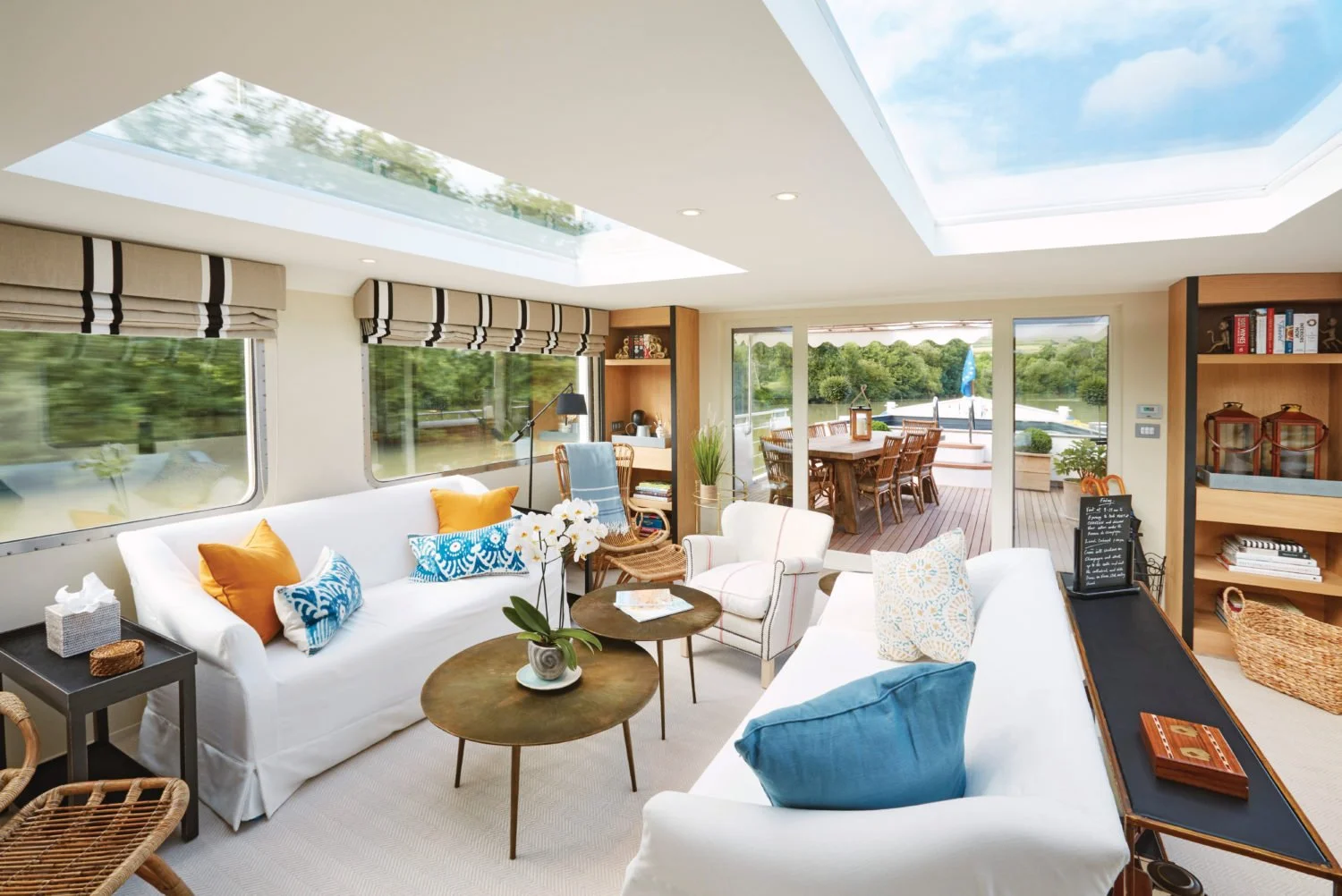 Afloat in France Pivoine Main open plan living area.jpg
