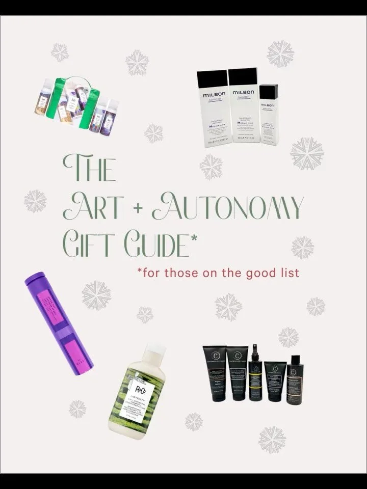 Holiday gifting, but make it good hair only!

Here&rsquo;s our holiday guide for every character in your life, your silver fox, your Secret Santa mystery human, your curl-embracing friend, your low-maintenance brother, and everyone in between.

Swipe