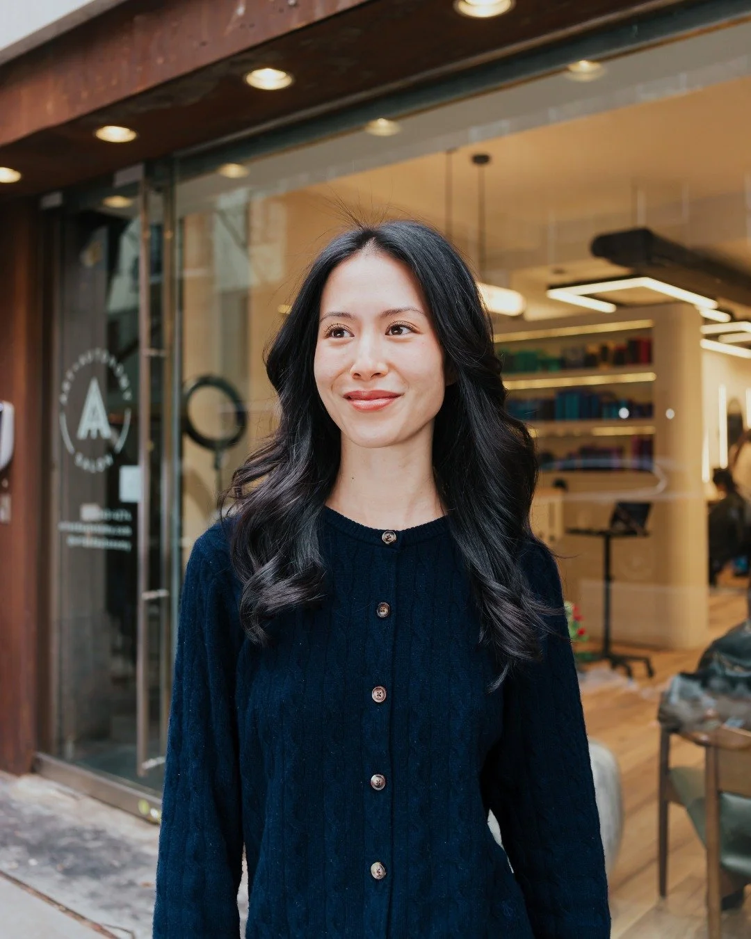 A gloss, a clean cut, a little styling&mdash;suddenly you feel like that girl again.

Want to get a similar look, click the link in our bio to shop for BLEU by R+CO (@RandCo).