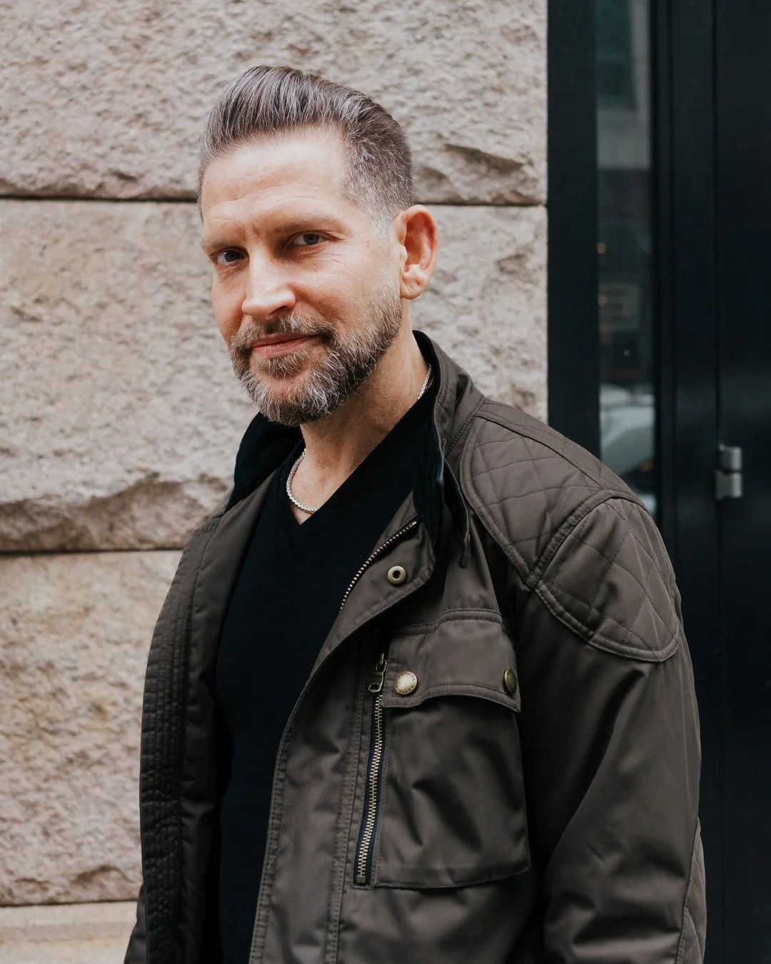 Barbering... the Art + Autonomy way: Russell keeps the cut sharp and the styling on point, so clients like Kevin can step out of the chair feeling dialed‑in and ready for whatever&rsquo;s next. #ArtAndAutonomy