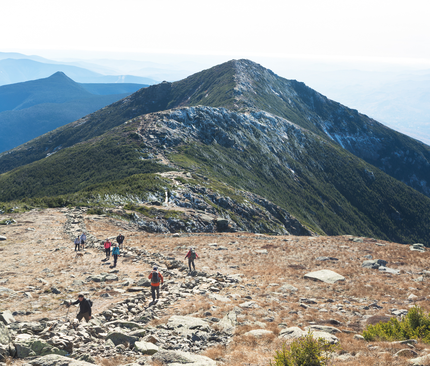 View back to Mt. Lincoln