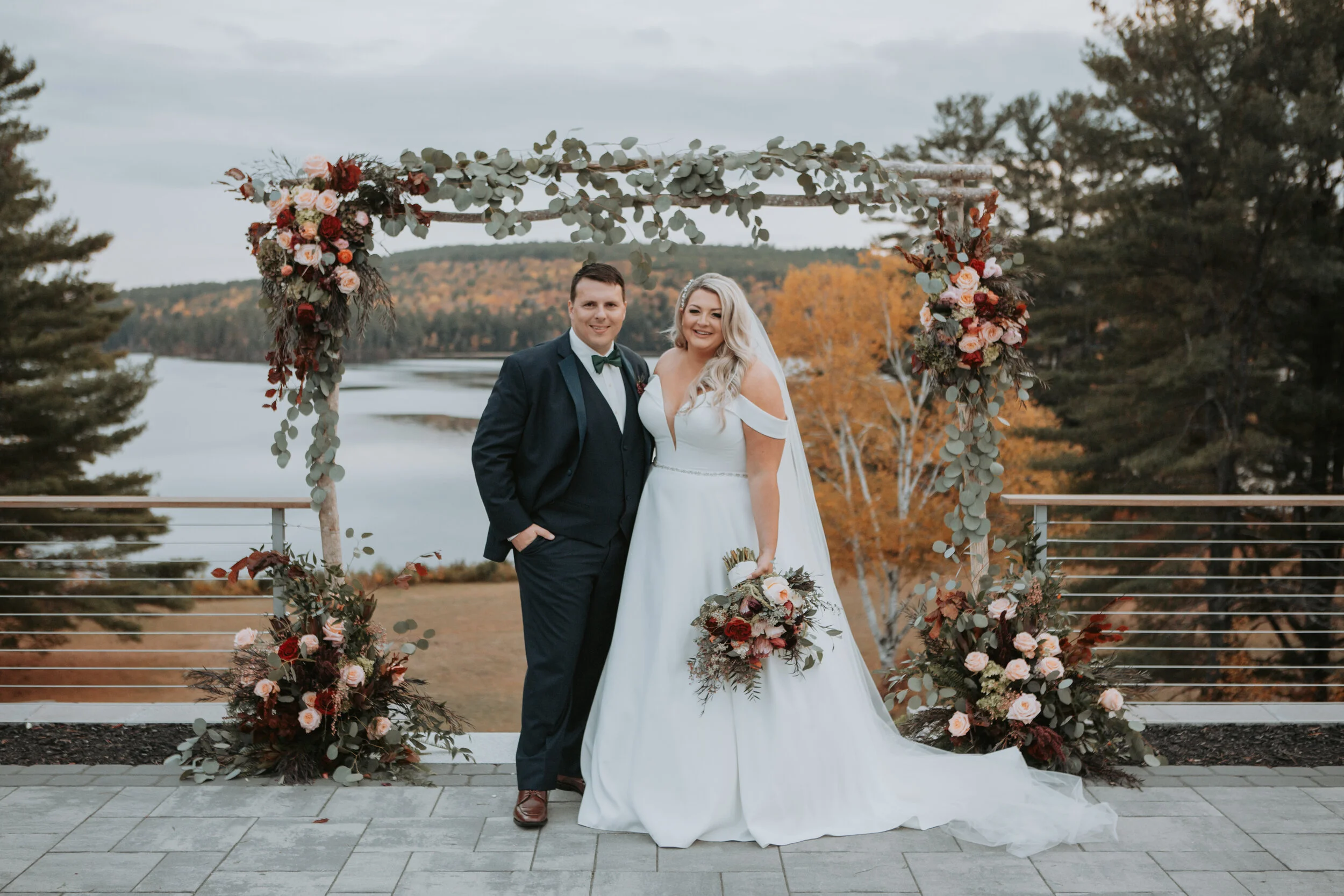 Amanda + Eric's Bear Mountain Inn Wedding