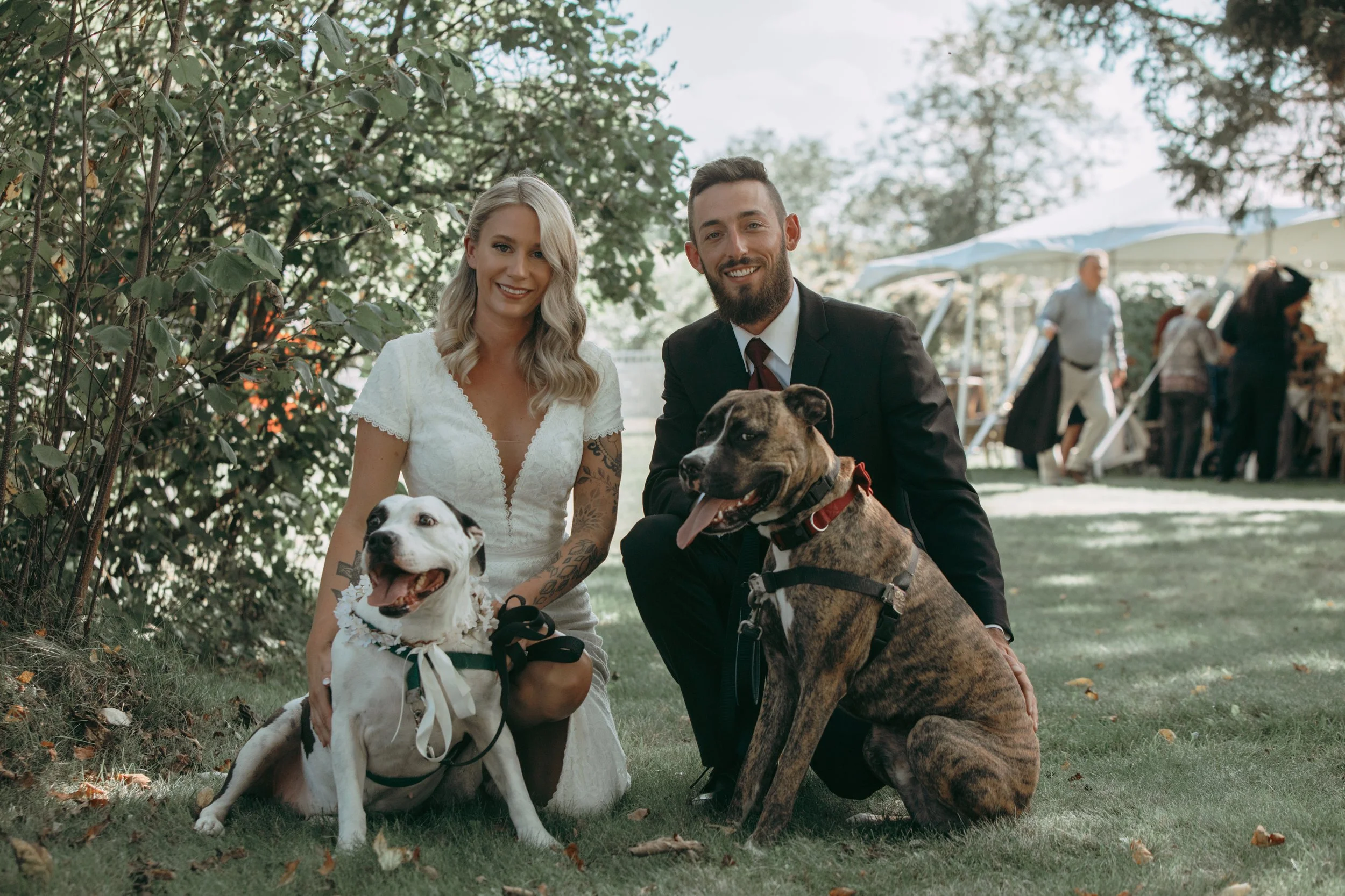 ANDE + KYLE's backyard wedding 