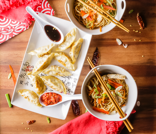  Spicy dumplings and noodles #1