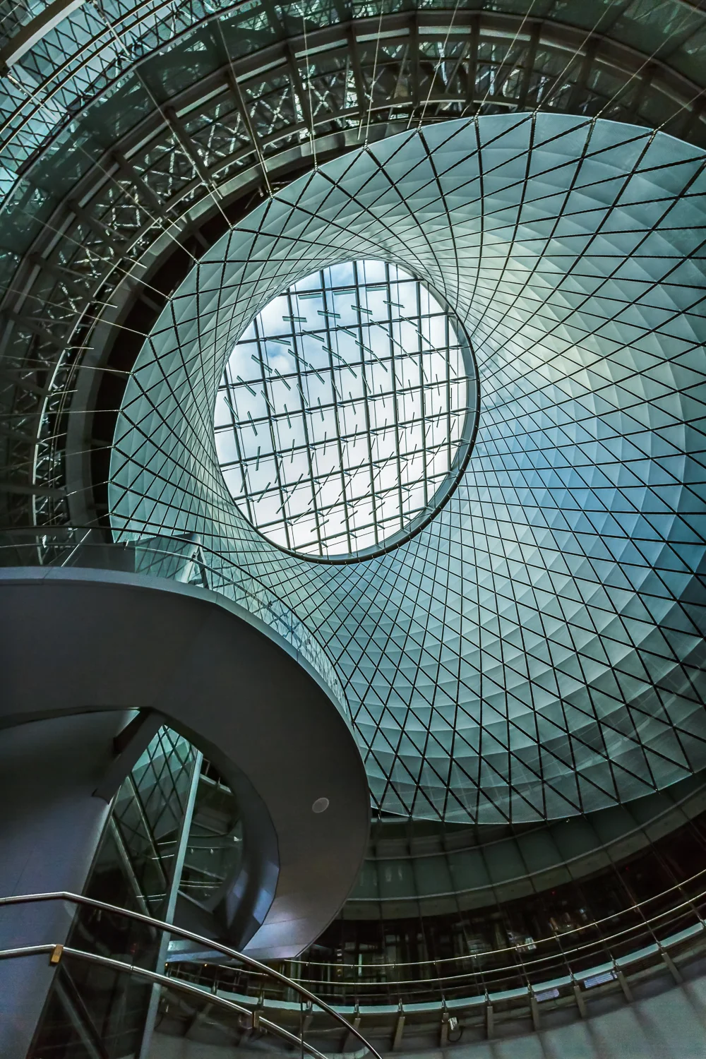 Fulton Center, New York City, USA designed by Grimshaw Architects