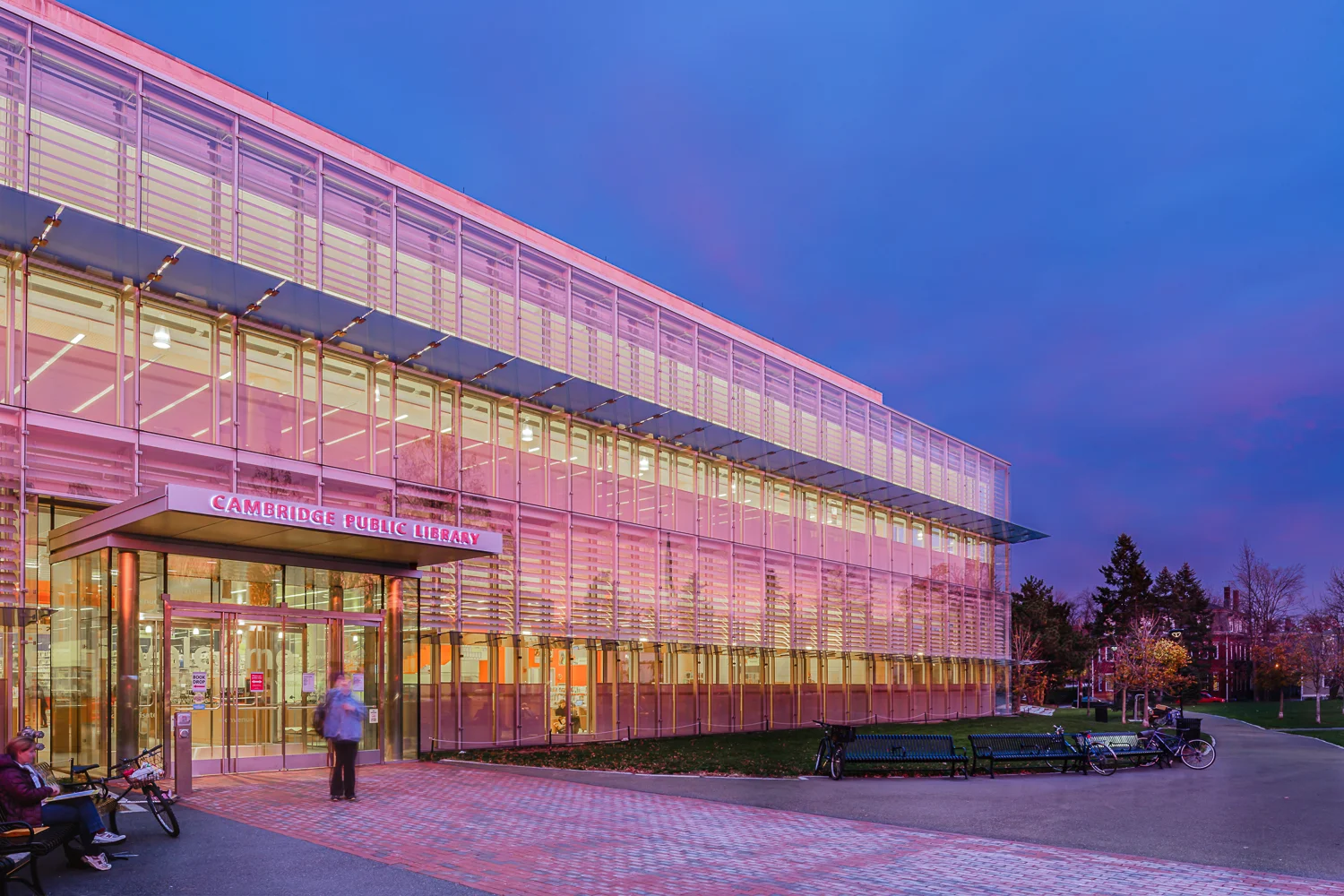 Cambridge Public Library, Cambridge, USA designed by William Rawn Associates