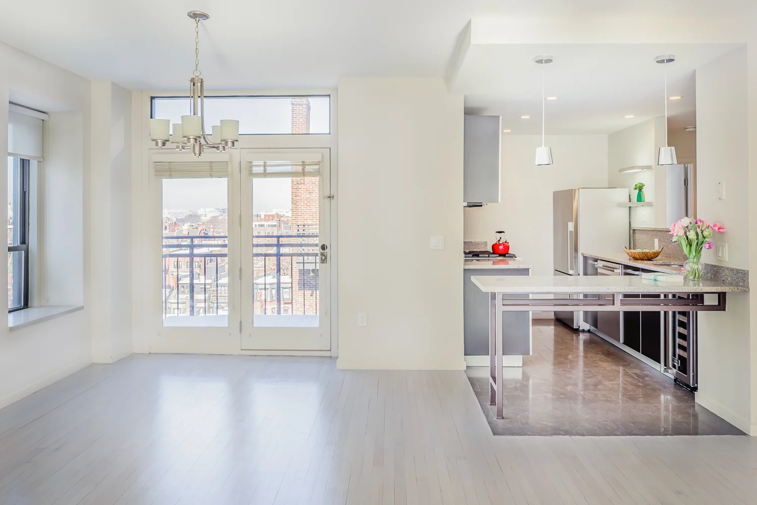 Residential interior in Boston, MA, USA