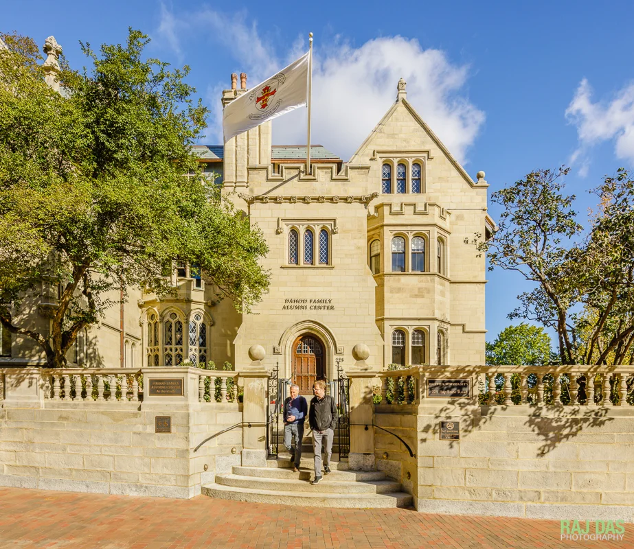 Entrance to The Castle from Bay State Road