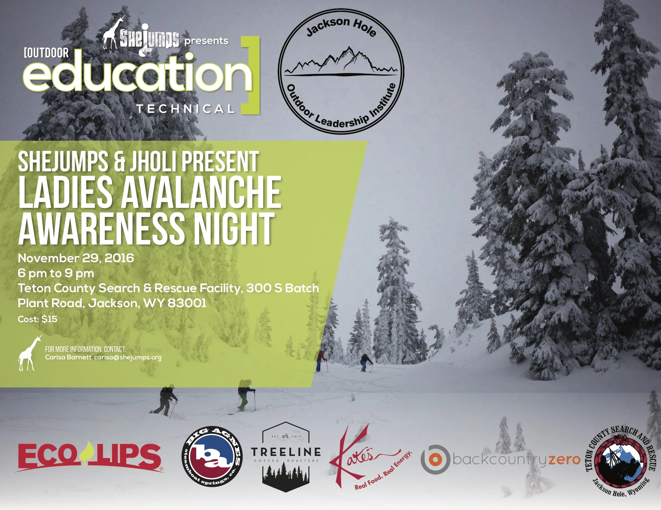 Ladies Avalanche Awareness Night
