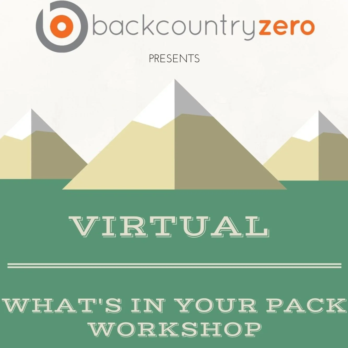 Virtual Winter What's in Your Pack