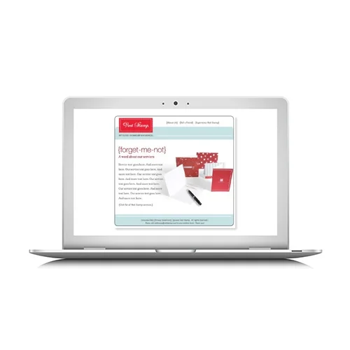 Red Stamp // Online greeting card service