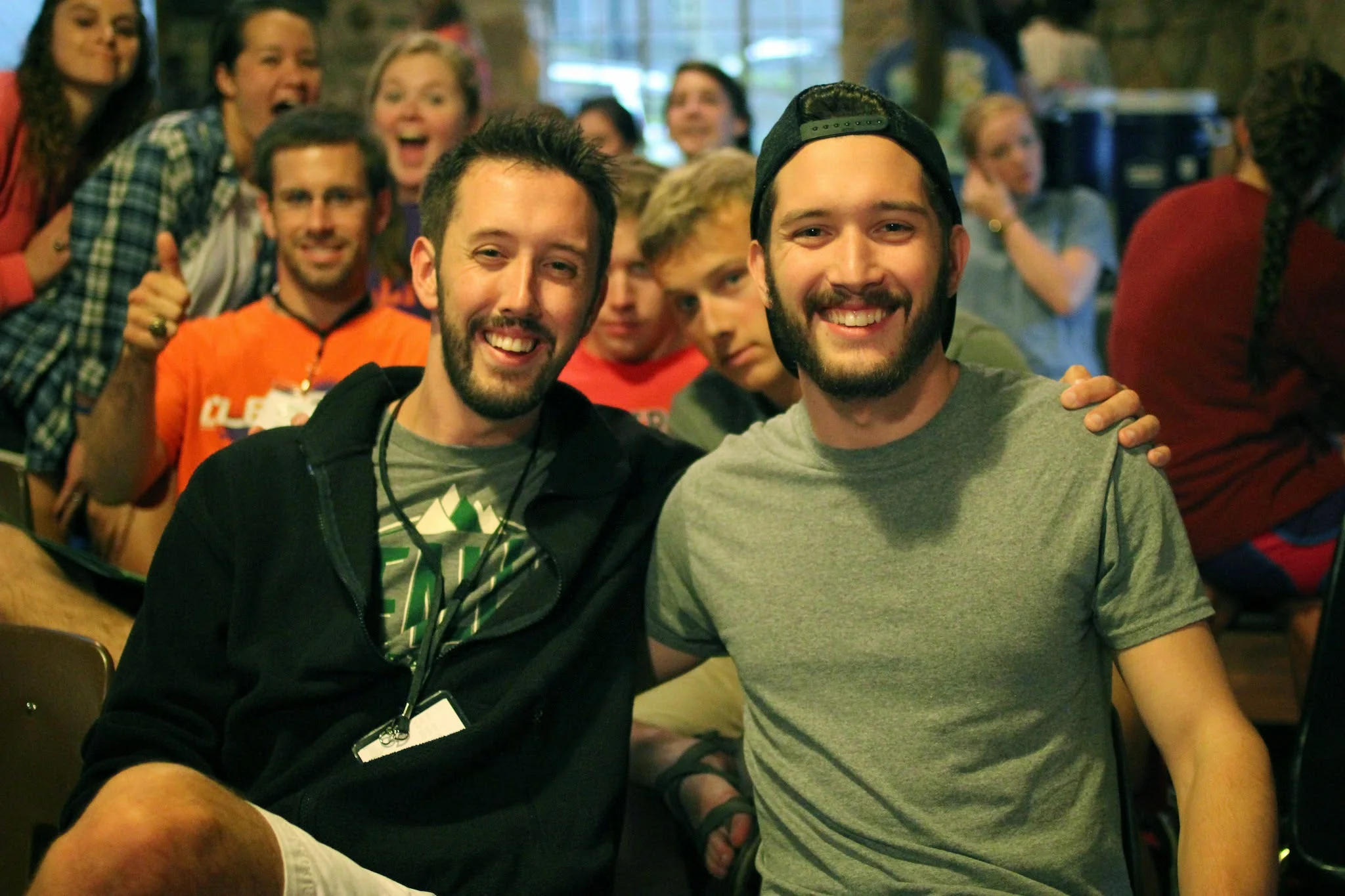 Alex and his brother Zack at Fall Getaway
