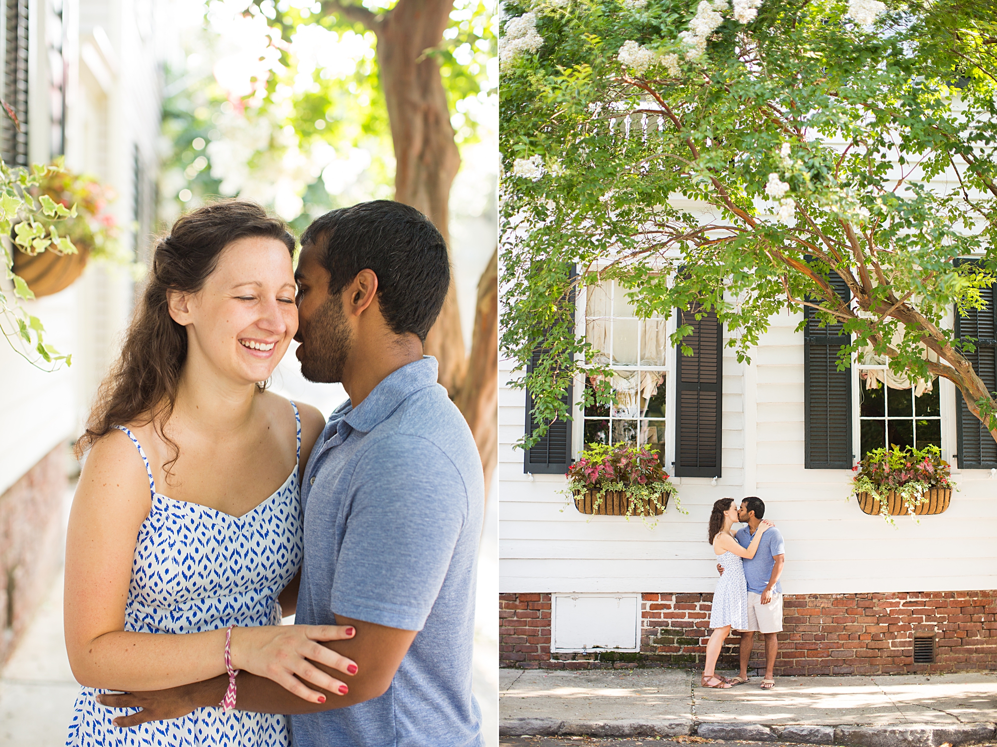 Downtown Charleston SC Engagement Pictures
