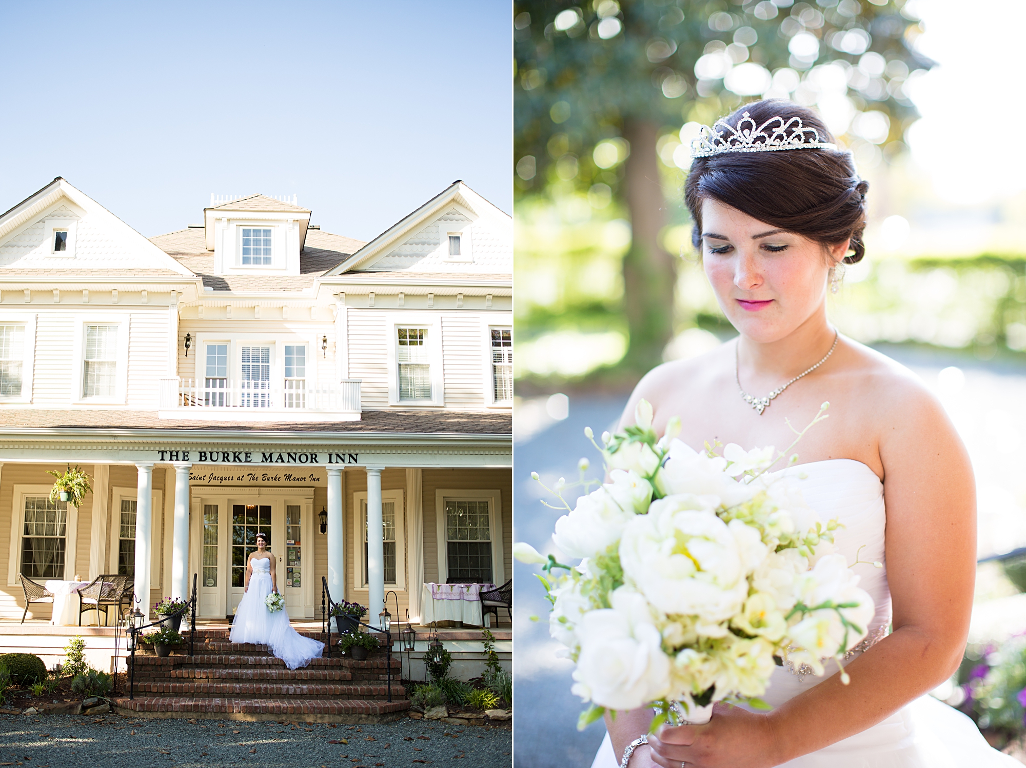 Burke Manor Inn Bridal Portraits