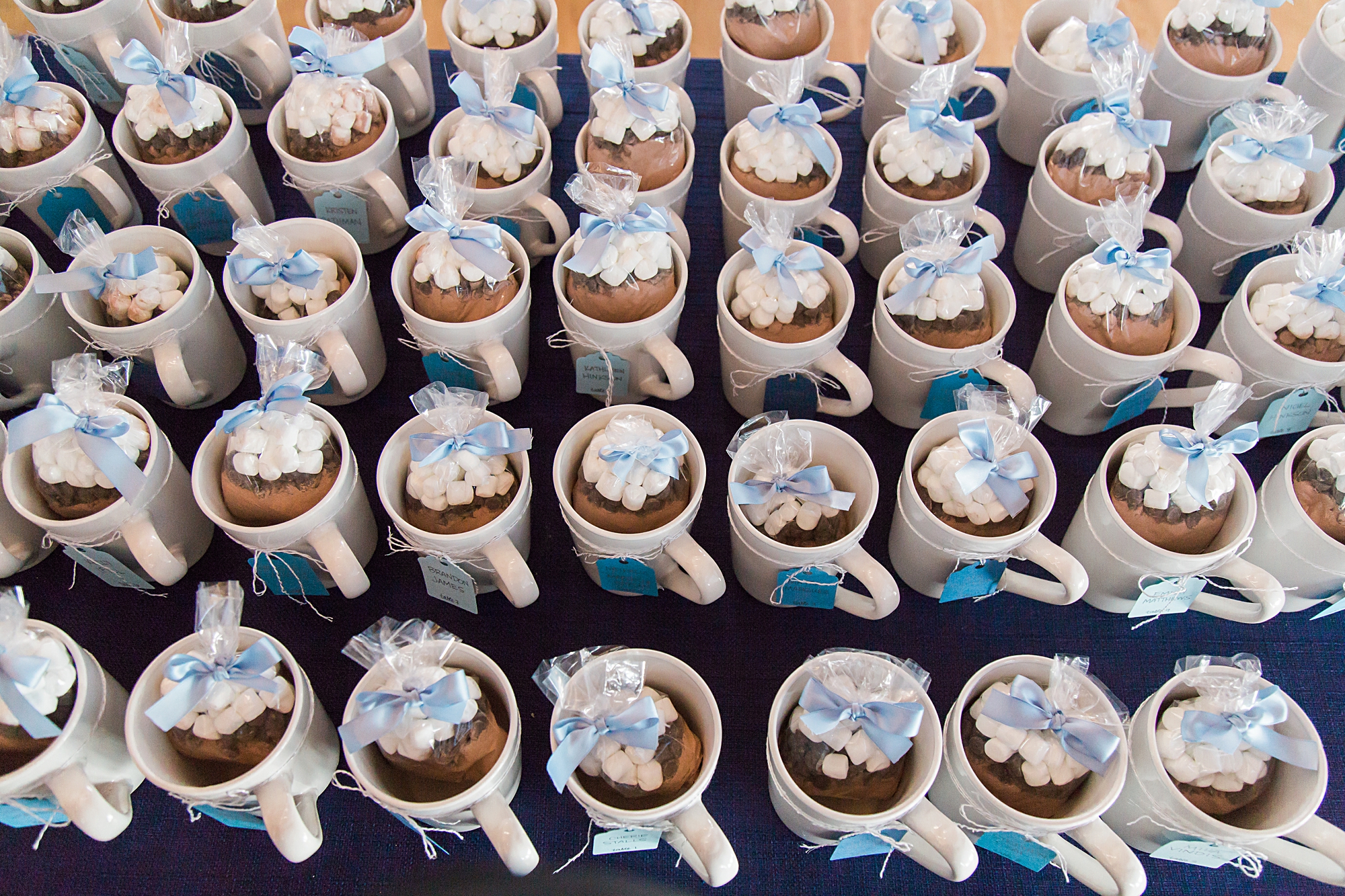 Wedding Favor Ideas- Hot Chocolate in Mugs