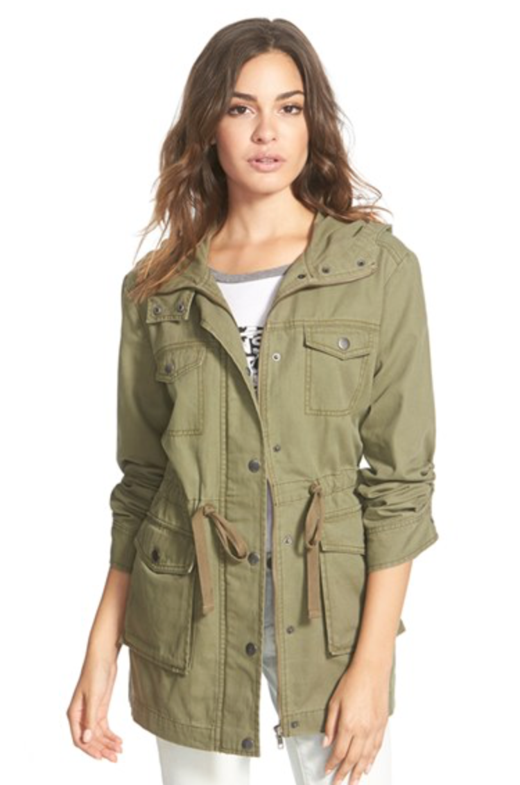 B.P. Hooded Field Jacket ($64)