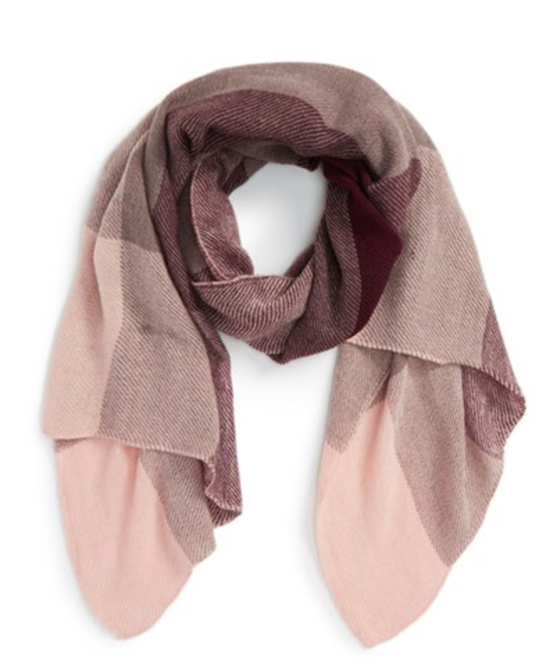 B.P. Plaid Scarf (On sale for $12)