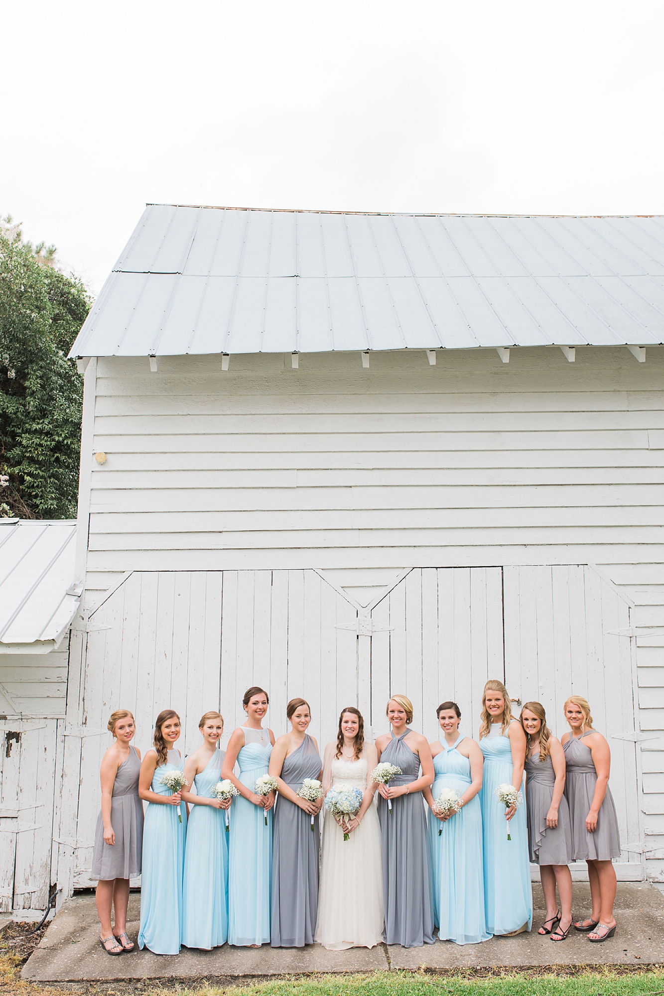 Rustic White Barn Wedding