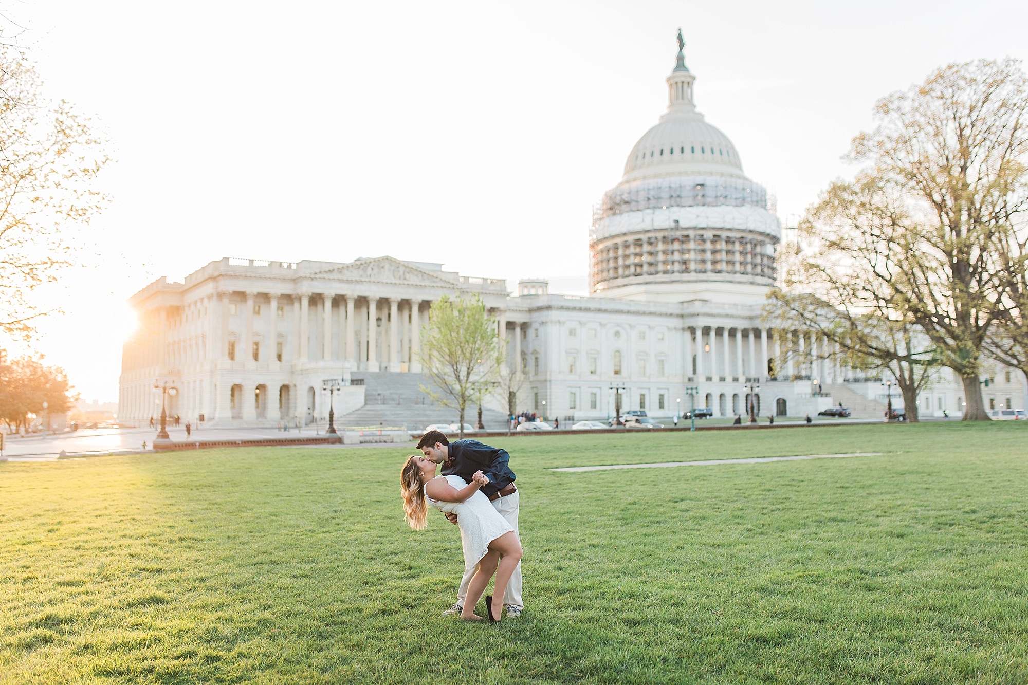 Engagement Pictures Downtown Washington DC